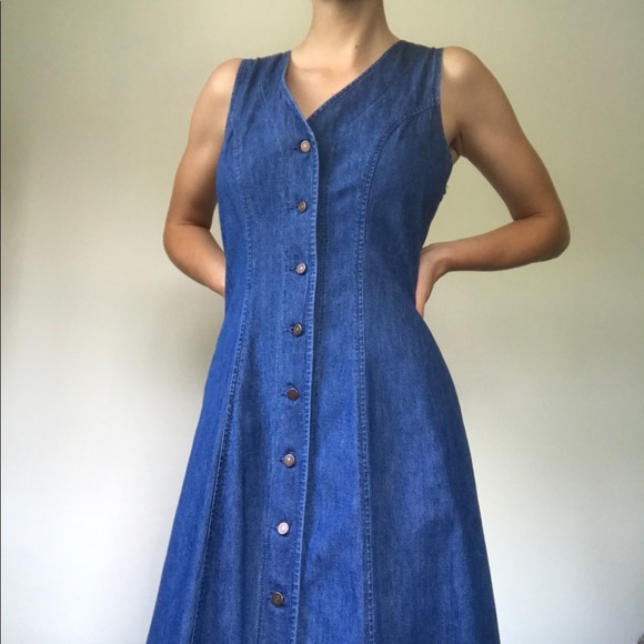 Lee | Dresses | Vintage Lee Denim Dress | Poshmark
